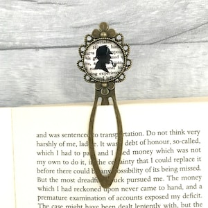 Sherlock Holmes Bookmark Book Lover, Literary Gift, Literary Quote image 1