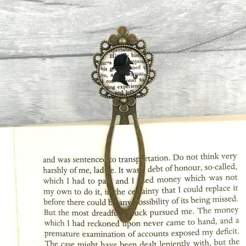 Sherlock Holmes Bookmark Book Lover, Literary Gift, Literary Quote image 1