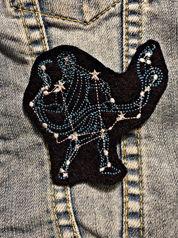 SAGITTARIUS PATCH ASTROLOGICAL SIGN ZODIAC SIGN HOROSCOPE ASTROLOGY SEW// IRON