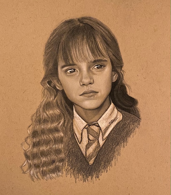 Hermione Granger Art Print Chamber of Secrets -  Hong Kong