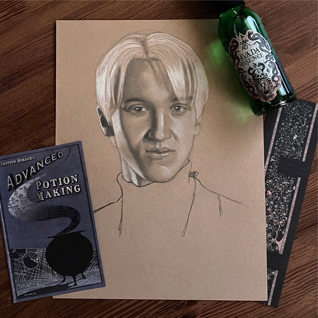 Draco Art Print Etsy