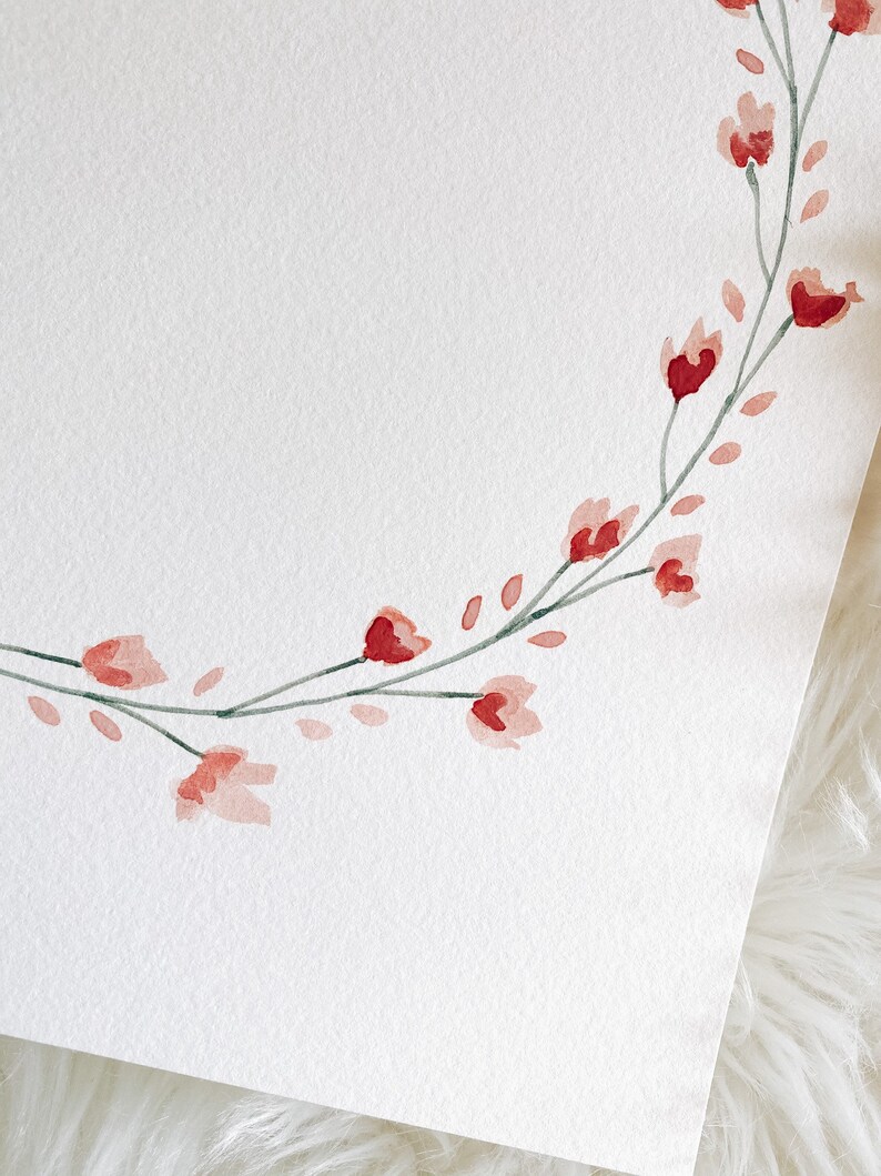 rust wreath Simple blush