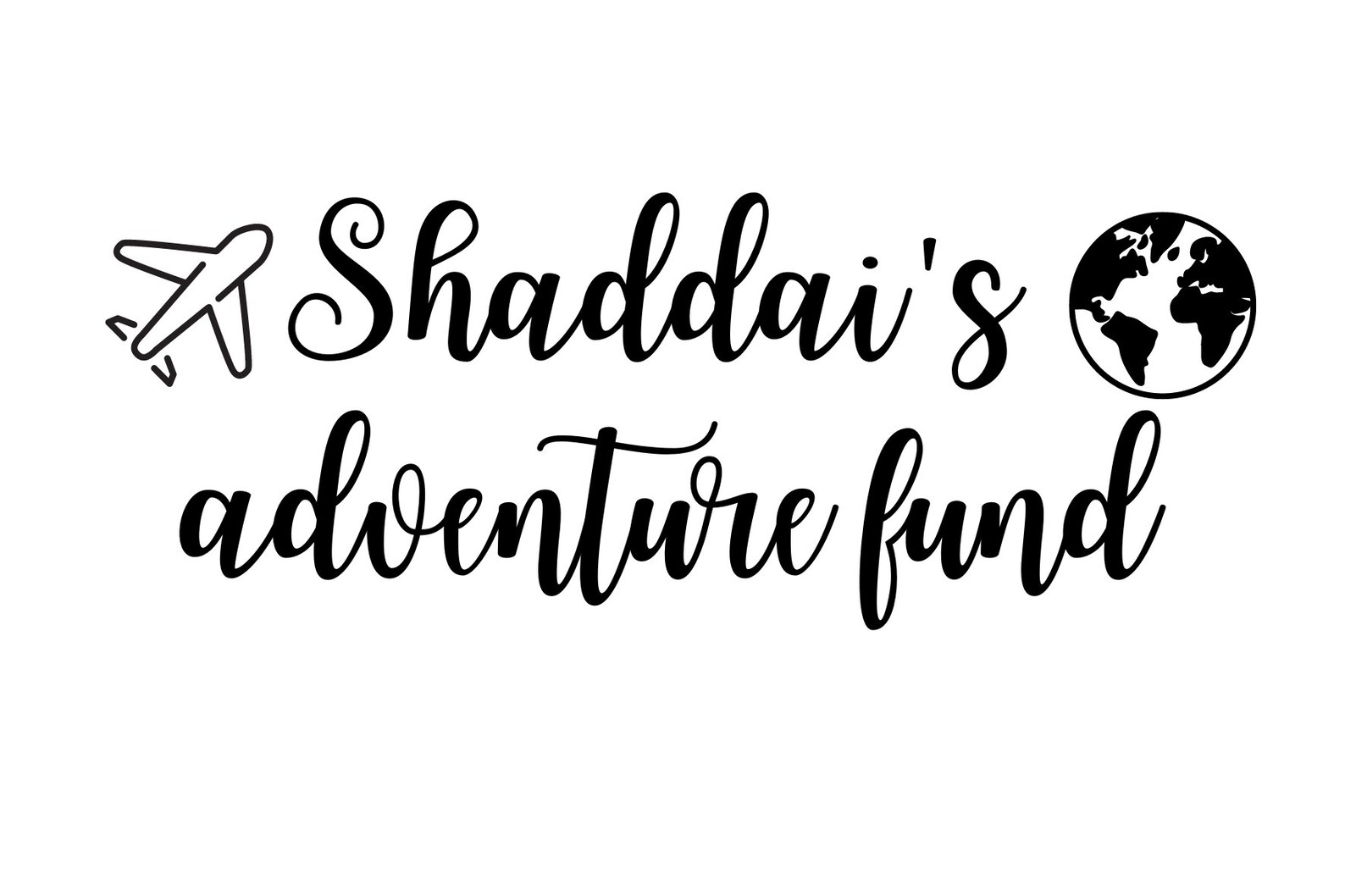 Adventure Fund SVG | Travel Fund Vinyl Decal Sticker (PNG, JPG) - Etsy