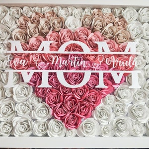 Custom Flower Shadow Box – A Beautiful and Unique Keepsake for Any Occasion
