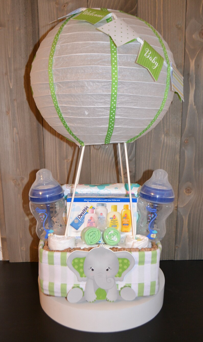 Up up and Away Diaper Gift Basket Etsy