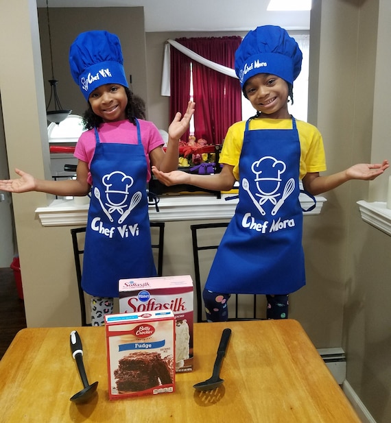 Boy chef hotsell apron and hat