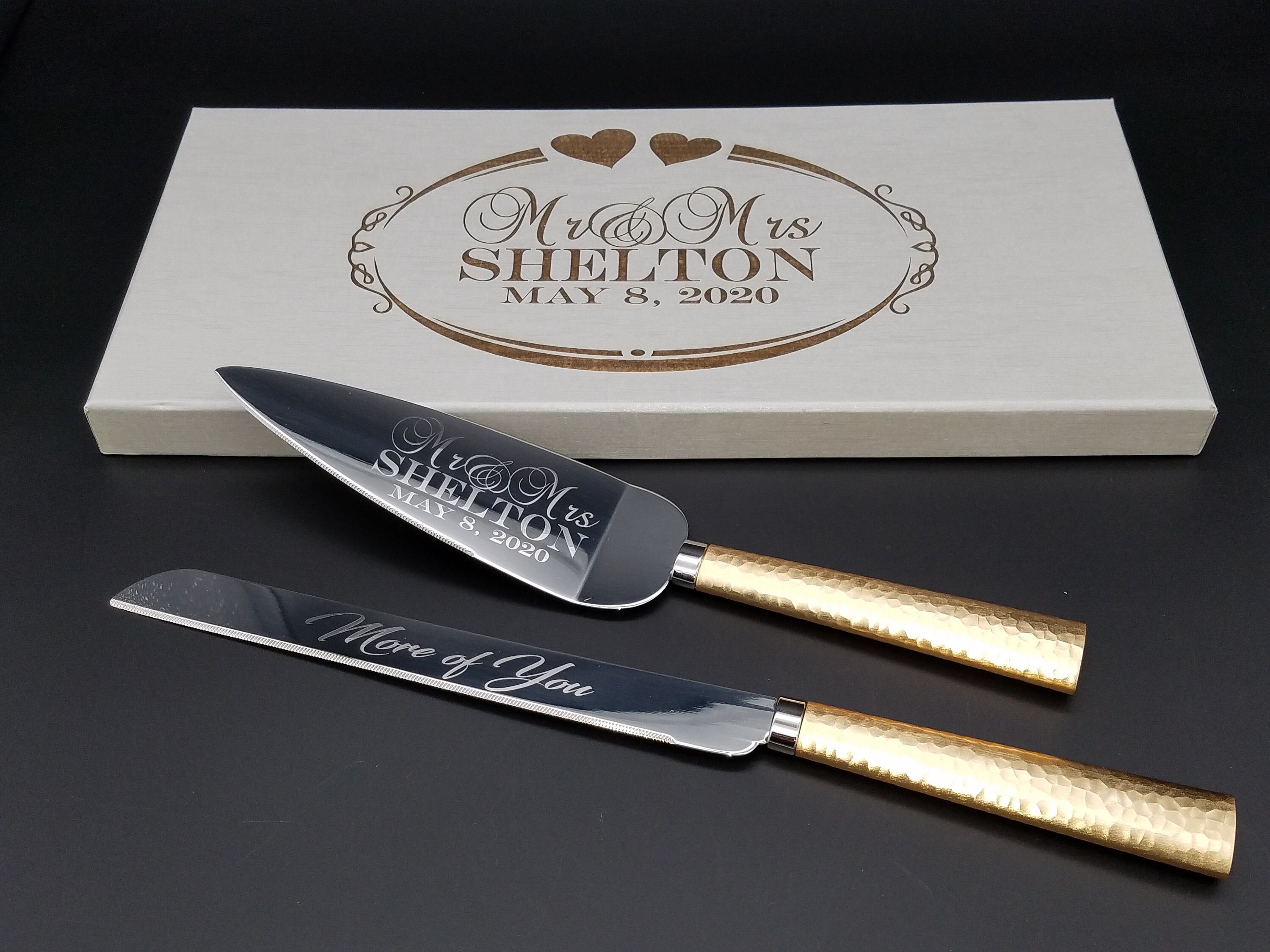 Monogrammed Rada Steak Knife Set - $77.99 : That's My Pan!, Personalized  Cake Pans and More