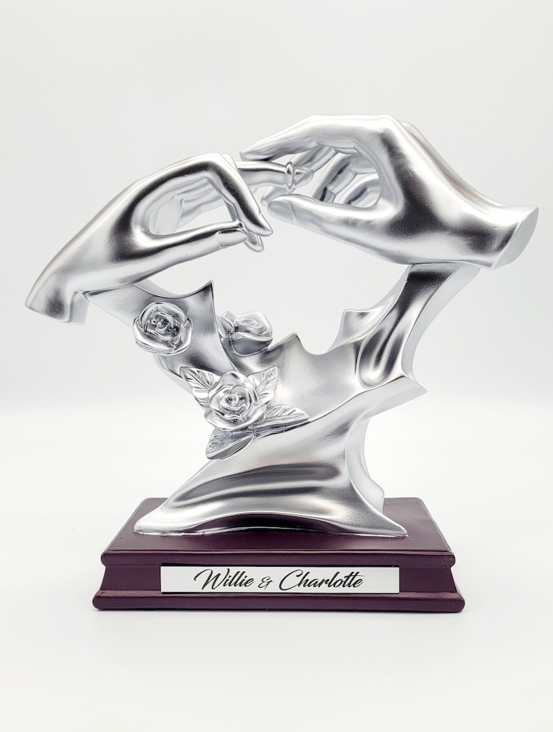 Personalized Statue, Sculpture Ring, Wedding Sculpture, Couple ...