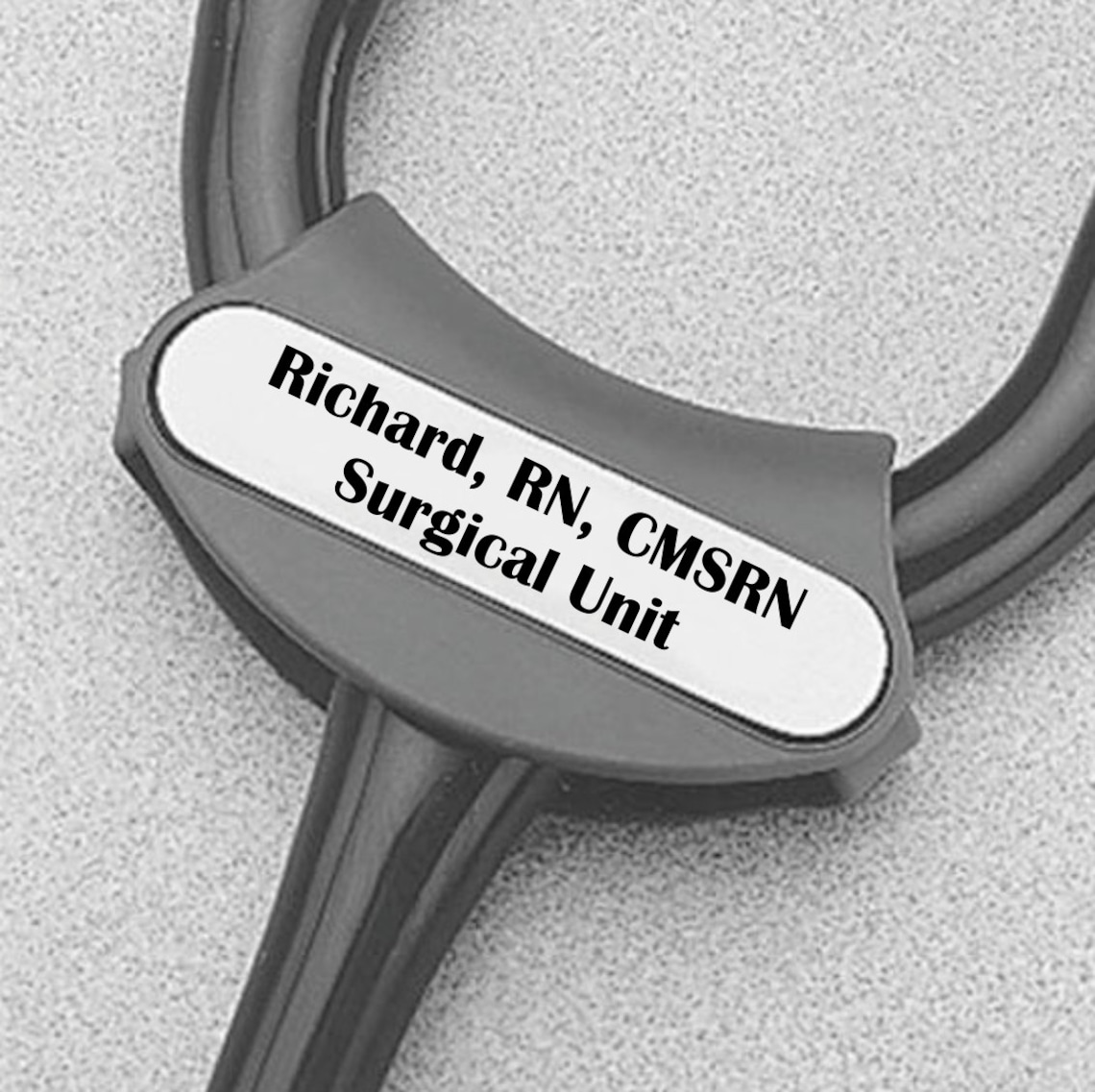 Custom ID Tag Custom Stethoscope ID Tag Custom Engraved Tag Etsy