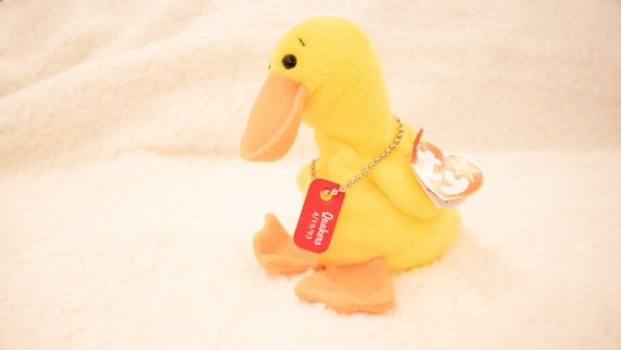 quackers beanie baby errors