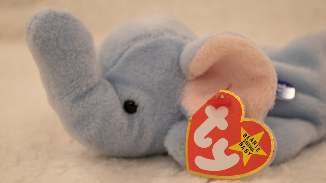 Peanut the Elephant Beanie Baby Brand New Condition Etsy