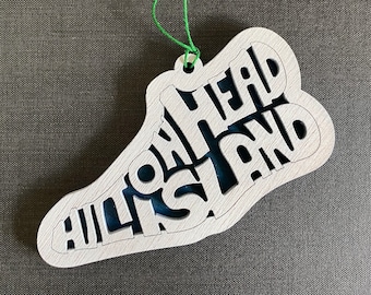 Hilton Head Island Wooden Ornament, SC Christmas Ornament