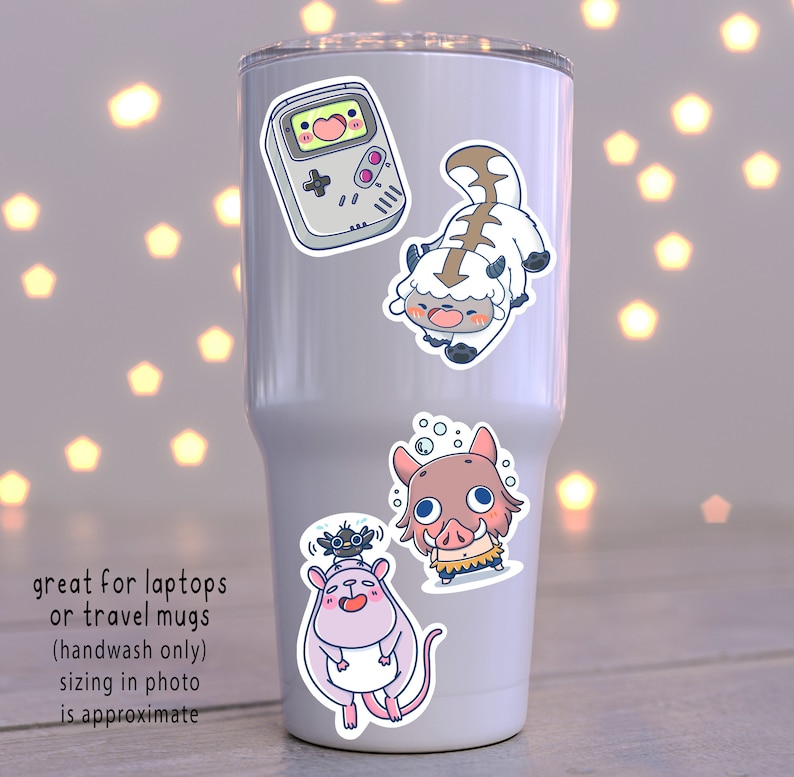 Vinyl Sticker, Mental health sticker, waterproof stickers, laptop stickers, water bottle stickers, cute vinyl sticker, inside out sticker image 4