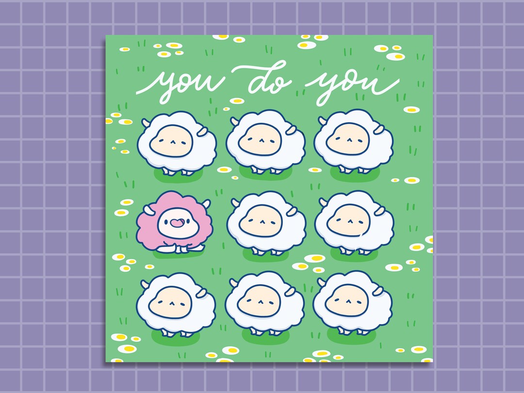 Print, Cute Art Print, Kawaii Art Print, Cute Art Print, Illustrated