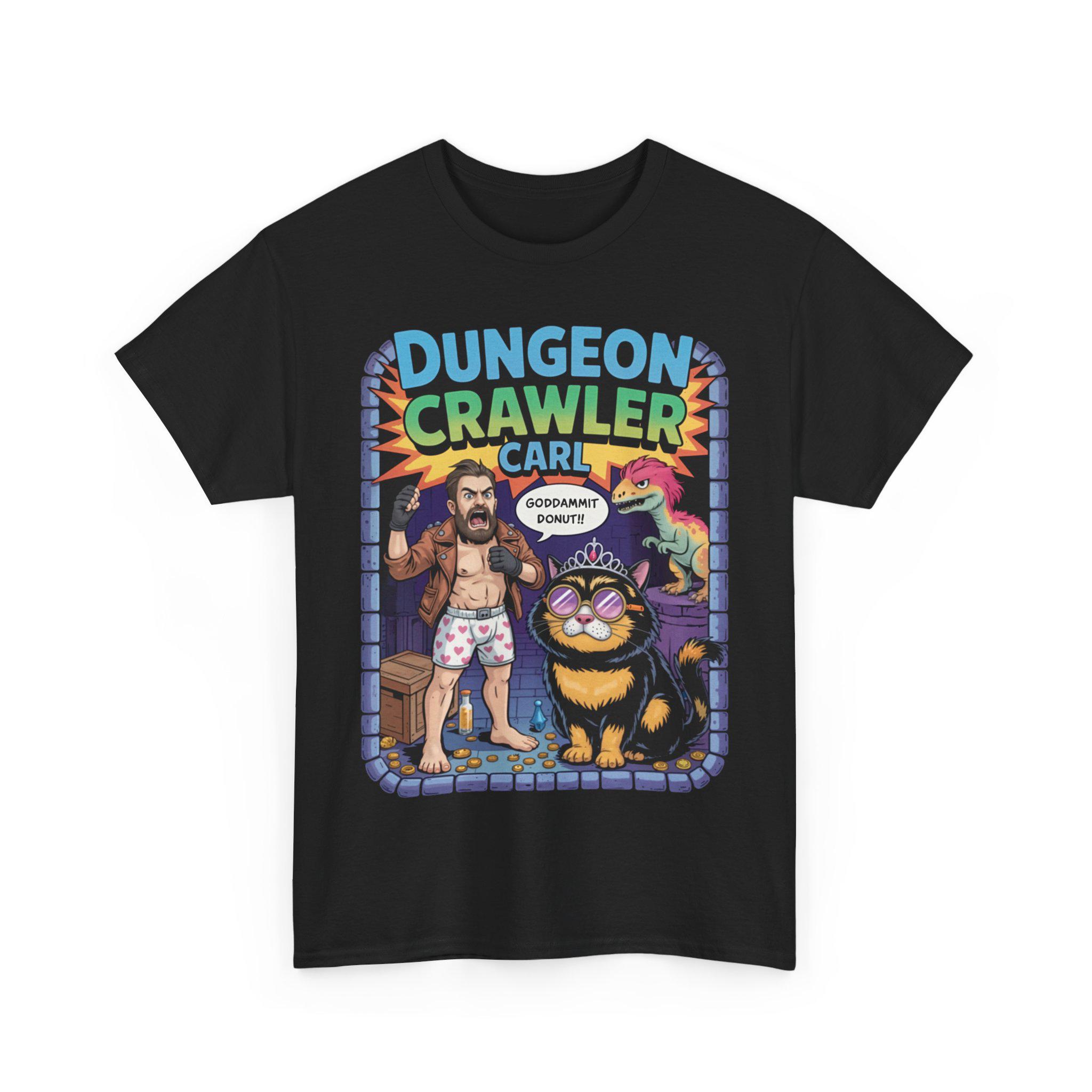 Dungeon Crawler Carl Princess Donut LitRPG T-Shirt - Matt Dinniman Fan Gift - Comic Book Tee