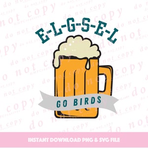 Philadelphia Football SVG Cut File & PNG Sublimation for Cricut