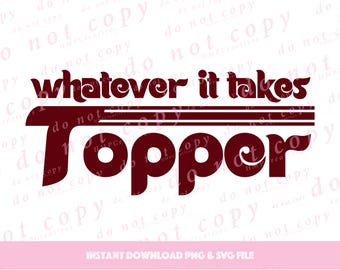 Wat er ook voor nodig is Topper Philadelphia Baseball SVG-bestand knippen en digitaal PNG-bestand