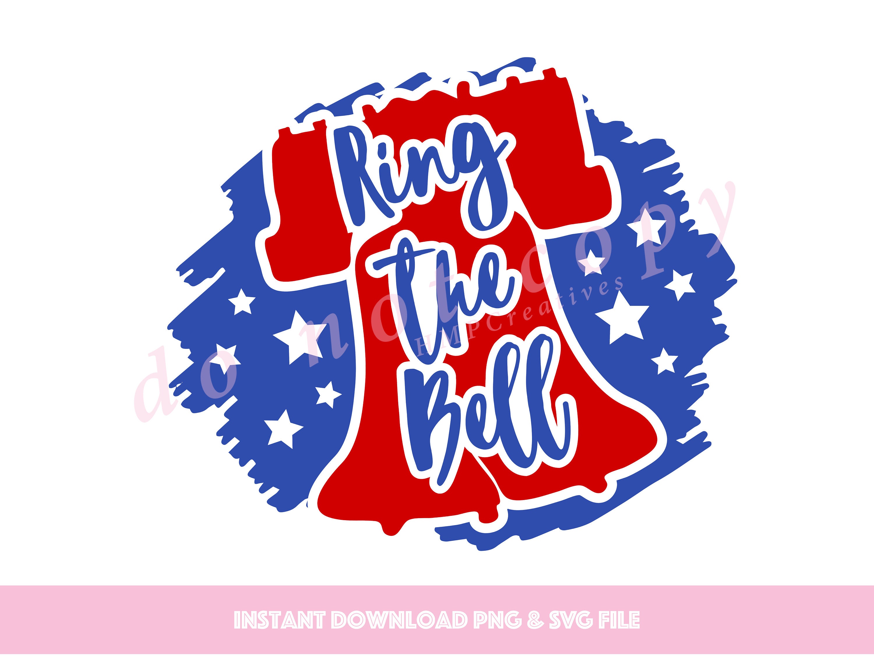 Philadelphia Baseball Ring the Bell SVG Cut File for Cricut 