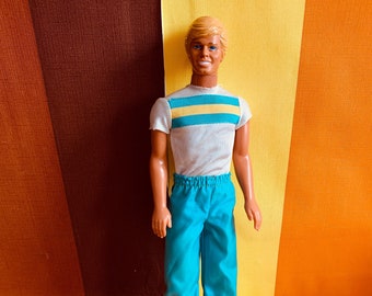 Vintage Great Shape Ken 80s Teenage Doll Barbie Mattel