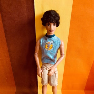 Vintage My Scene Male Doll Mattel Barbie Brunette Teenage Doll 1999-2002