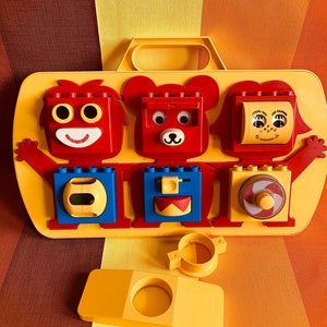 Vintage Activity Center 80s Lego Duplo 2072 Etsy UK