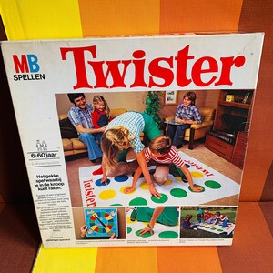 Vintage Twister Game Classic Group Complete 1986 