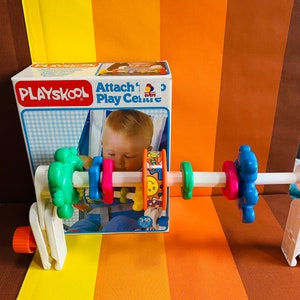 Vintage Attach &#39;N&#39; Go Play Centre Playskool Baby & Toddler Toys Hasbro 1989