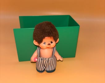 Vintage Monchhichi Toho Daisuke Replica Gray Mouse 7.8