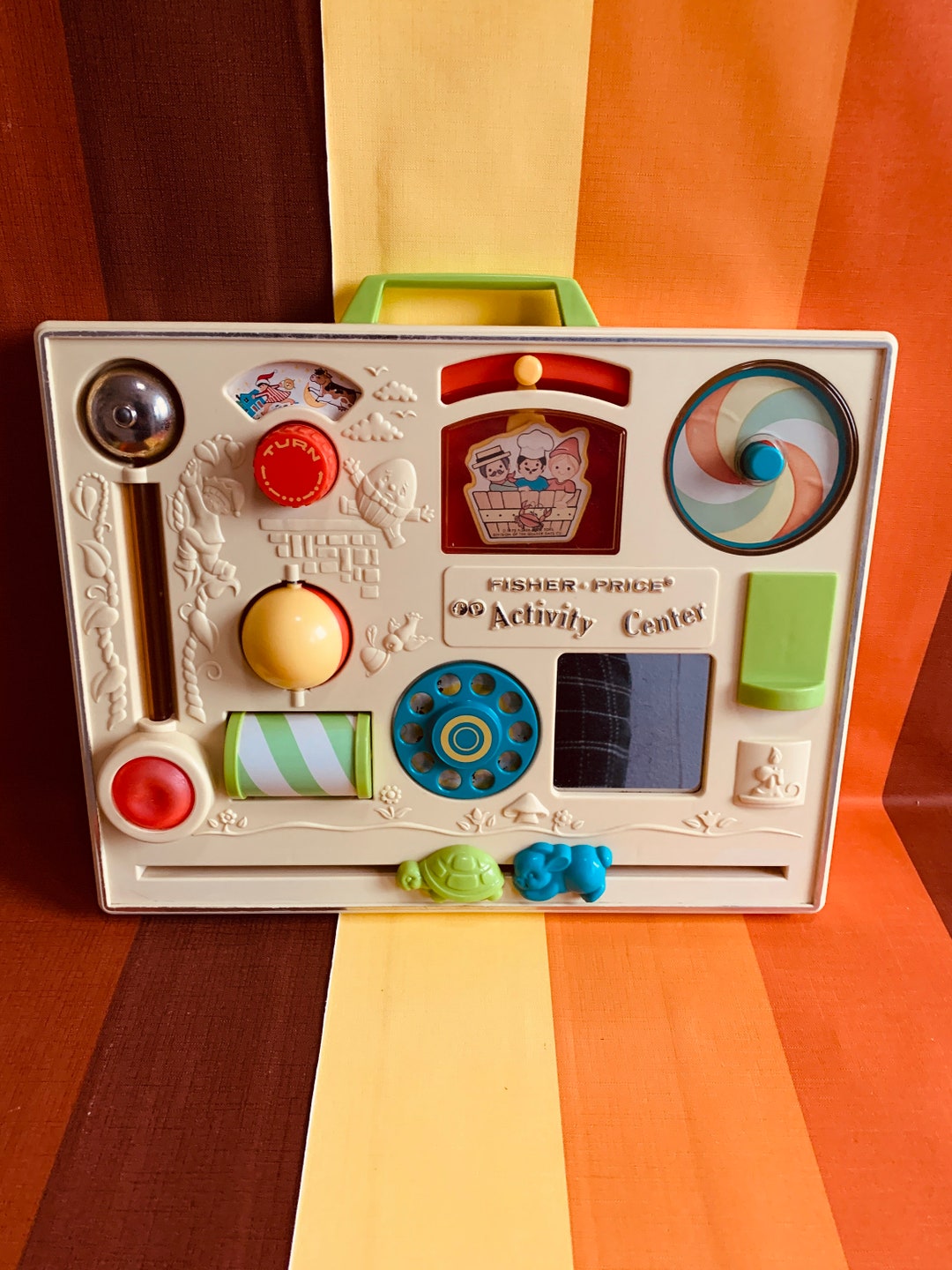 Vintage Fisher Price Activity Center 1977 Baby & Toddler Toys Etsy