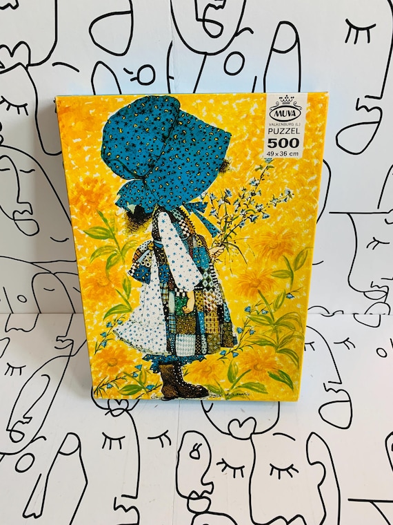 Vintage Holly Hobbie Puzzle 500 Pieces MUVA Puzzle American Greetings 1976