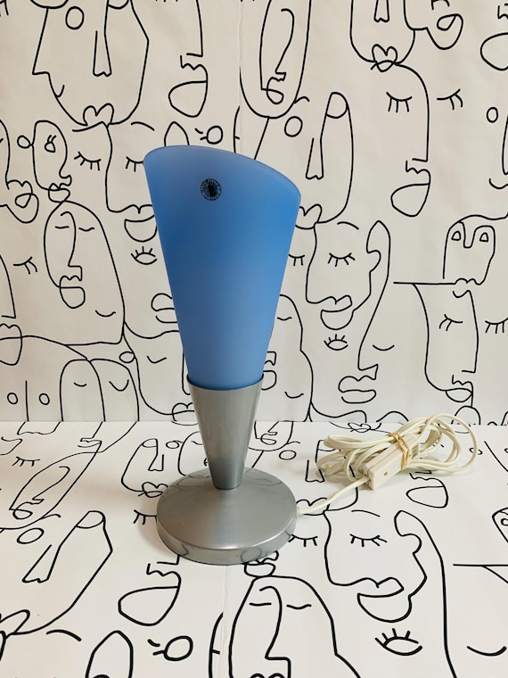 Vintage Table Lamp Typ B9419 Ikea Blue