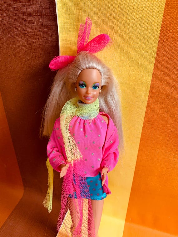 Vintage Barbie Costume Ball Rockstar Outfit 90s Teenage Doll Original Outfit Mattel Sindy Fleur Etsy UK