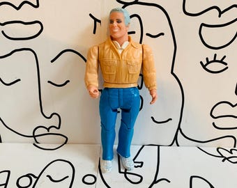 Vintage 1983 the A-team Hannibal Smith Action Figure - Etsy