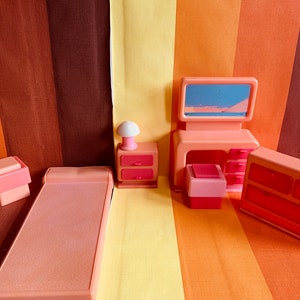 Vintage Barbie Bedroom Mattel 90s