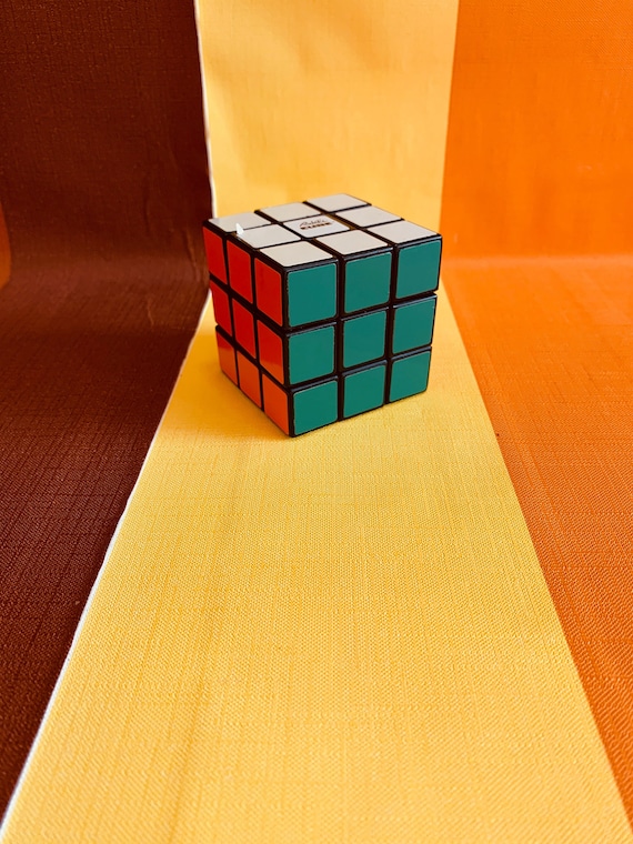Vintage Rubiks Cube Puzzle 80s - Etsy