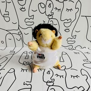 Vintage Dancing Hamster Gemma Industries You make me wanna shout 2001 I Love To Party