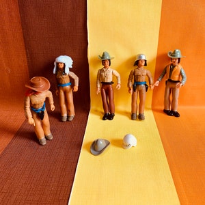 Vintage Set Native Americans Figuren Air Fix 70er Jahre