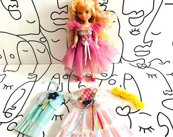 Poupée Vintage MATTEL Dame Boucleline / Lovely Locks A-42 – Occasion