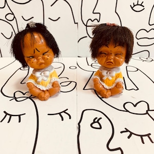 Vintage Emoticon Dolls Made in Korea