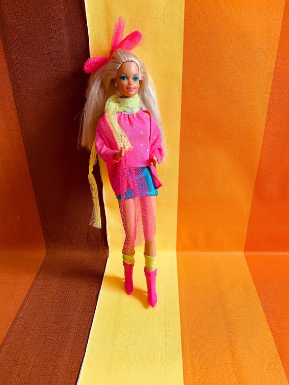Vintage Barbie Costume Ball Rockstar Outfit 90s Teenage Doll Original Outfit Mattel Sindy Fleur Etsy Ireland