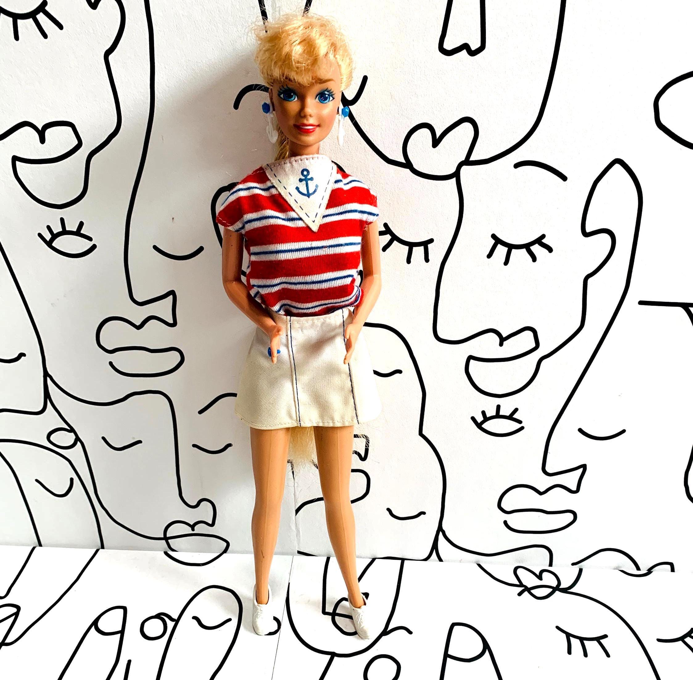 Vintage Barbie Doll Mattel Teenage Doll 80s