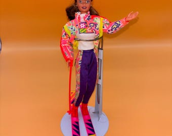 Vintage Ski Fun Barbie Mattel Barbie 1990