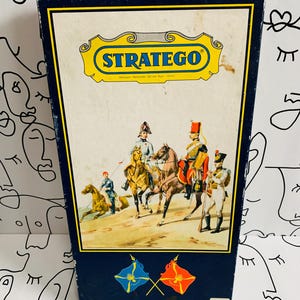 Vintage Stratego Board Game Jumbo 70s