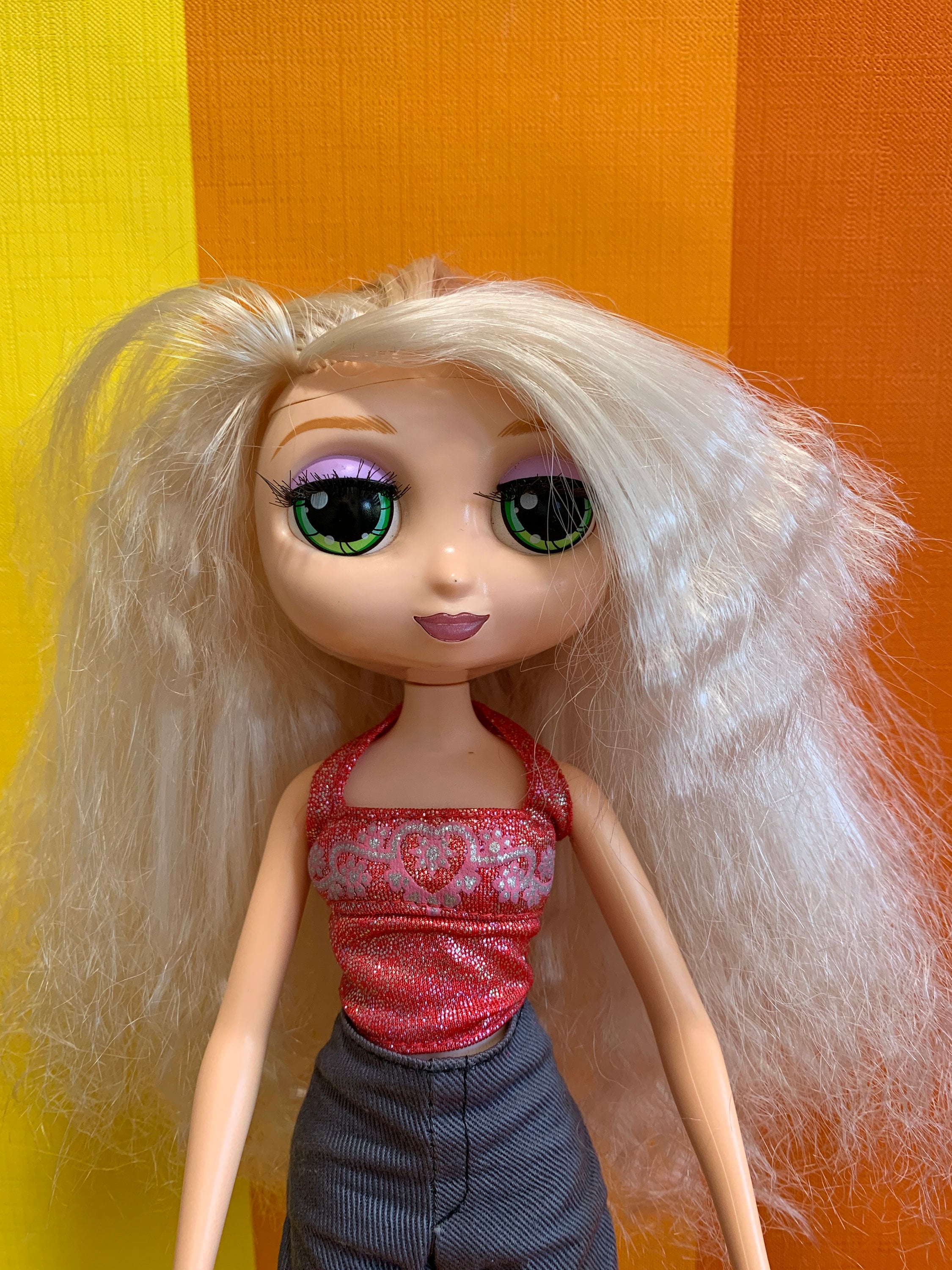 Novo 2 peças acessórios de roupas boneca Barbie de qualidade blyte