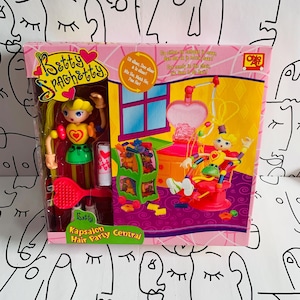 Vintag Betty Spaghetty Kapsalon Hair Party Central Ohio Art Original Packaging 90s