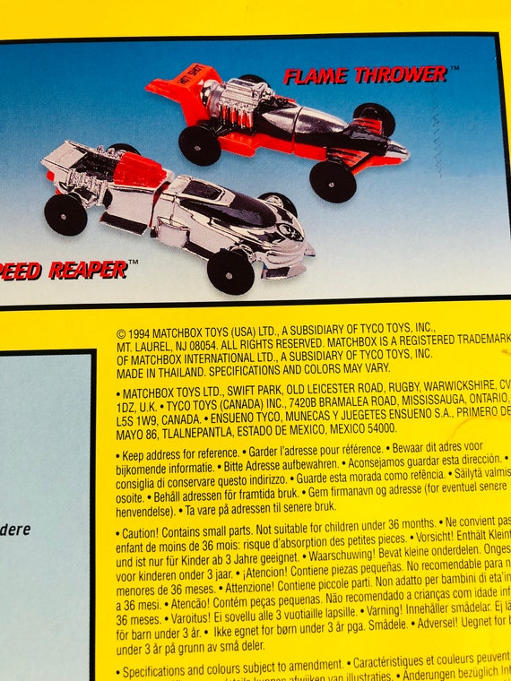 vintage matchbox race track