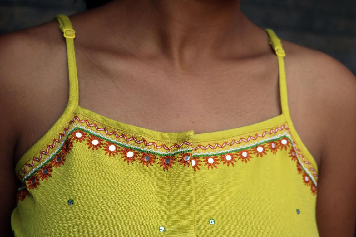 Lime Green Jumpsuit for Women Linen Jumpsuit Made to Order Etsy