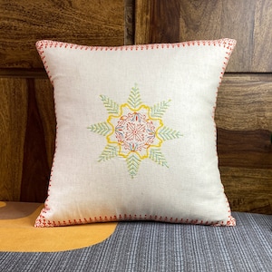 Hand block print, hand made, hand block print linen cushion cover, linen cushion cover, cushion cover, set of two linen cushion cover