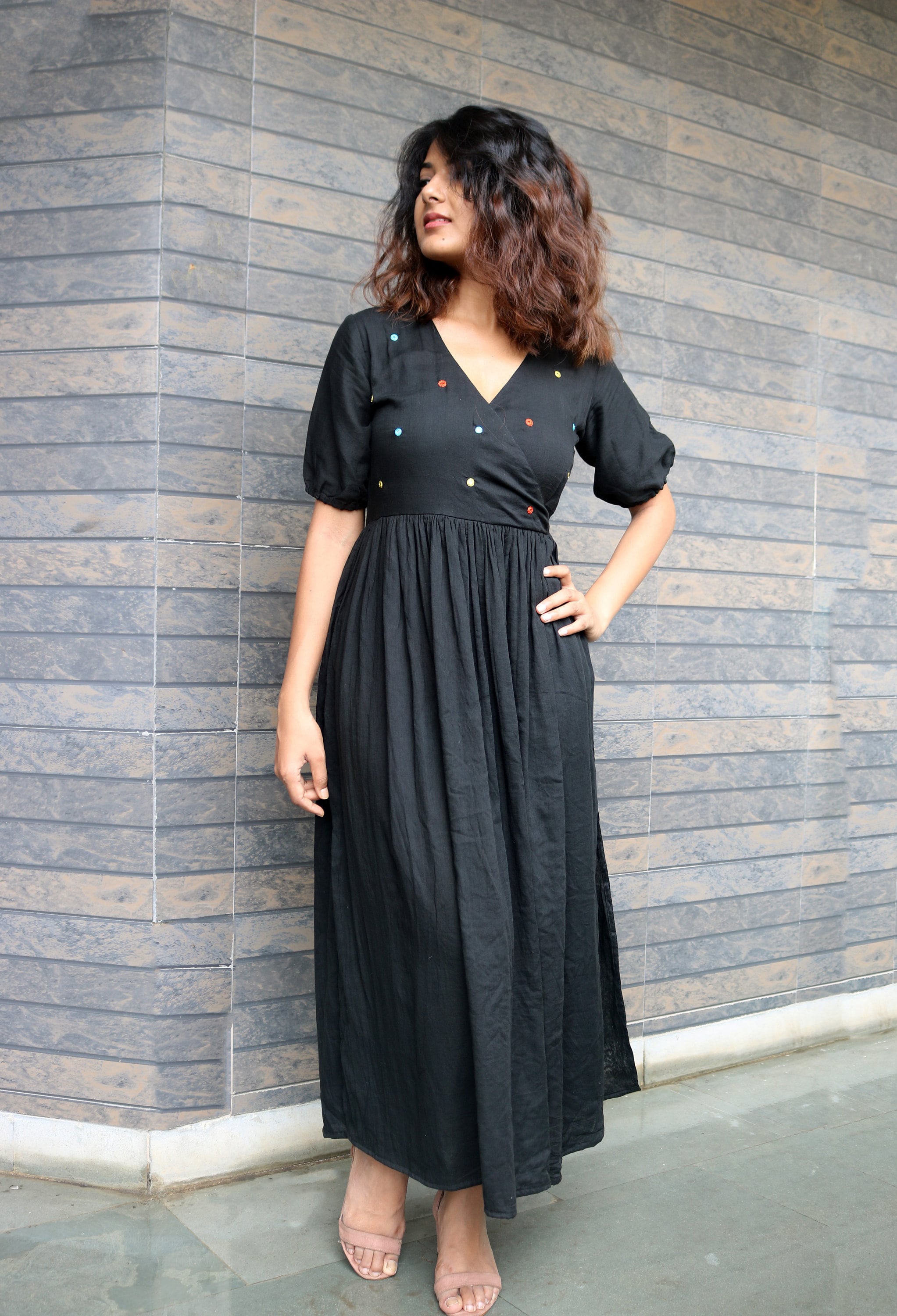 Black Maxi Dress, Maxi Dress for Women, Sundress, Bohemian Maxi Dress, Made to Order, Plus size, Custom Made