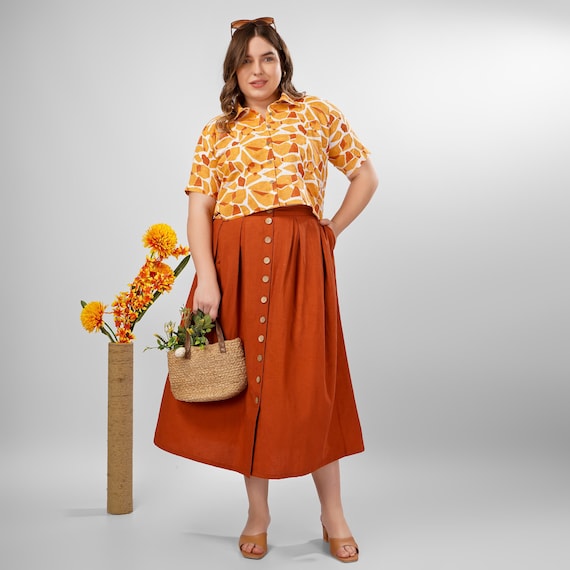 スカート ETRO Women Skirts WRFA013099SP4E6 X0850 ORANGE ETRO: Skirt woman - Tangerine | Etro skirt WRFA013099SP4E6